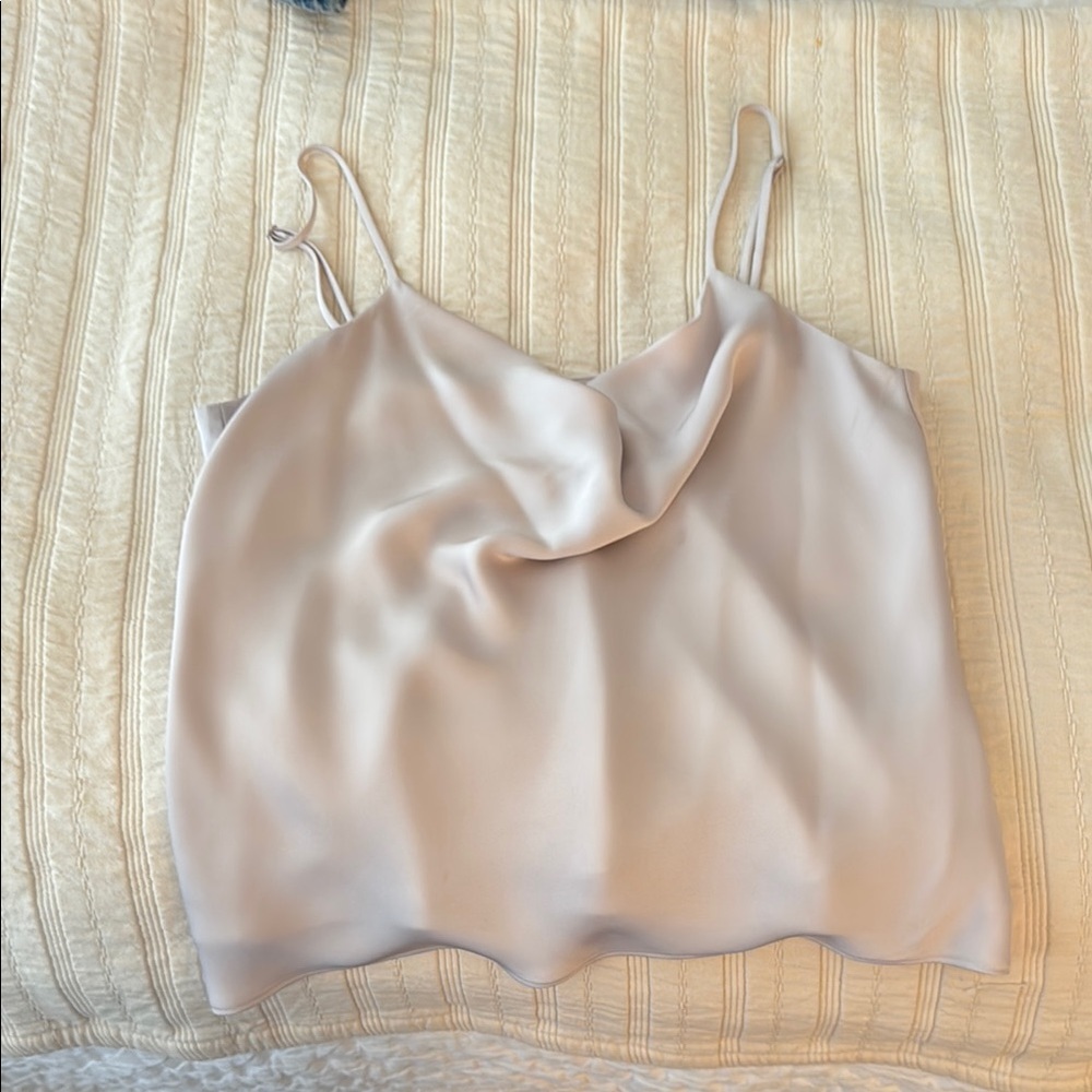 Babaton Pink Asymmetrical Camisole Top